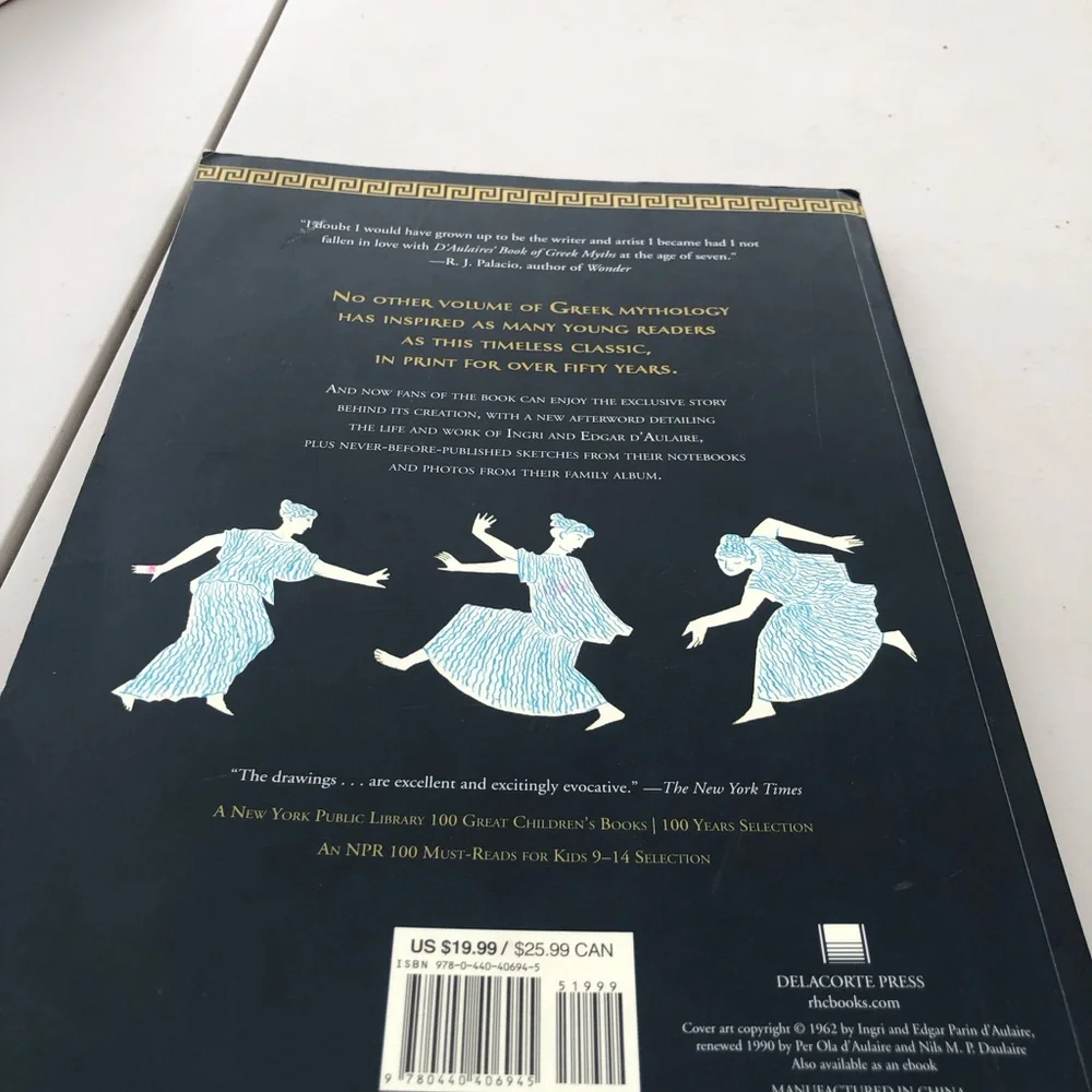 D'Aulaires' Book of Greek Myths